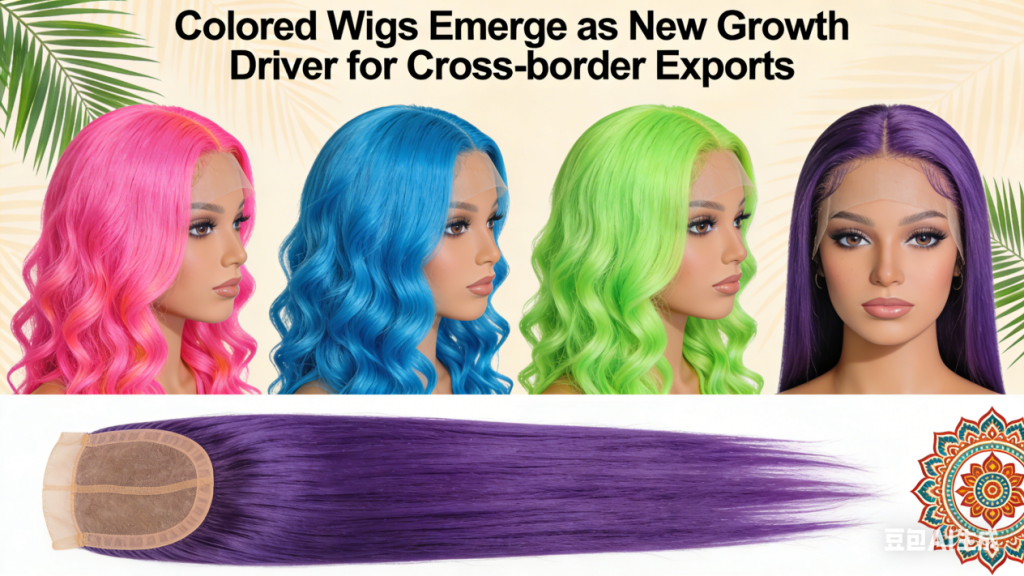 Colored Wigs Emerge as New Growth Driver for Cross-border Exports ...