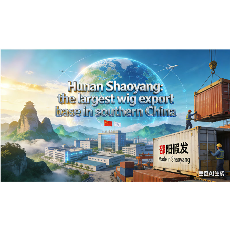 Hunan Shaoyang: the largest wig export base in southern China