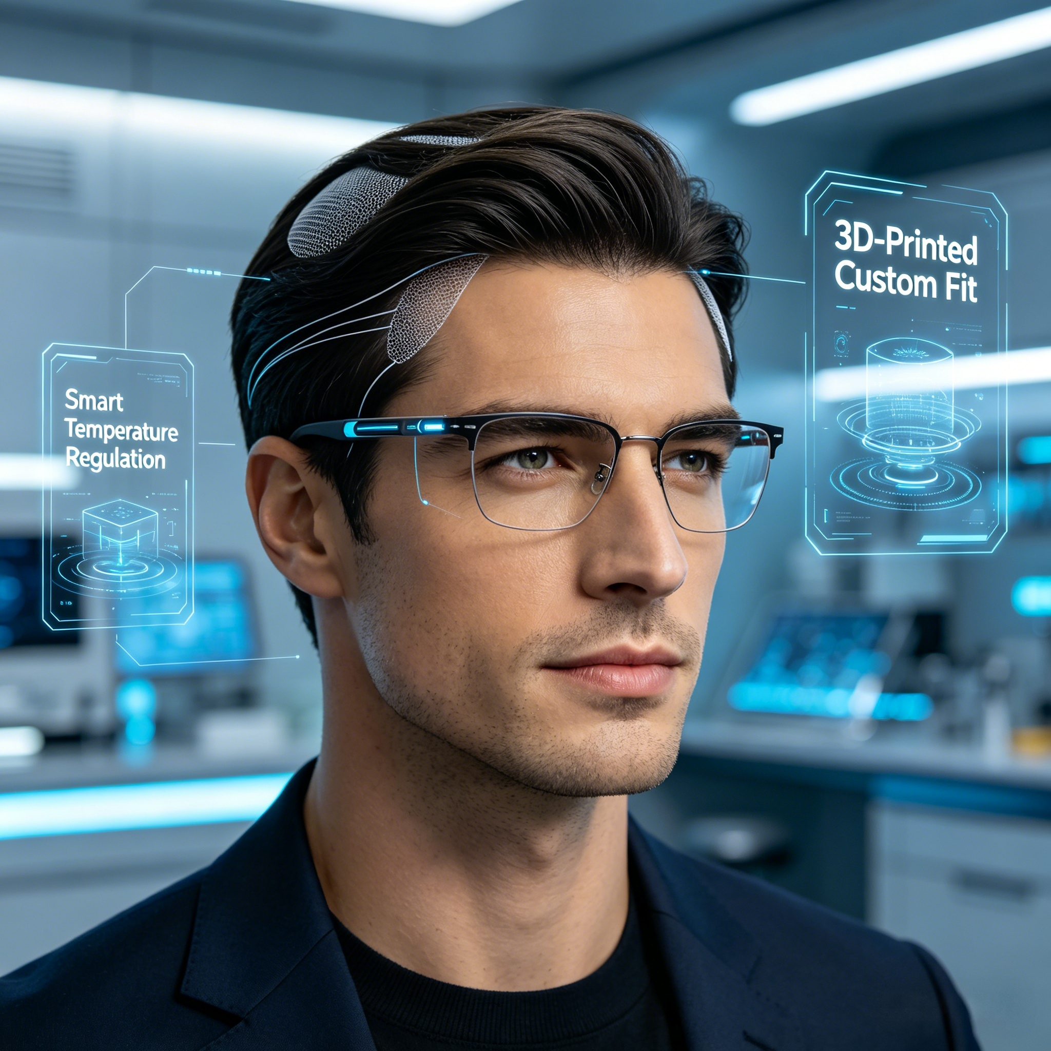 Tech innovations in mens wigs?
