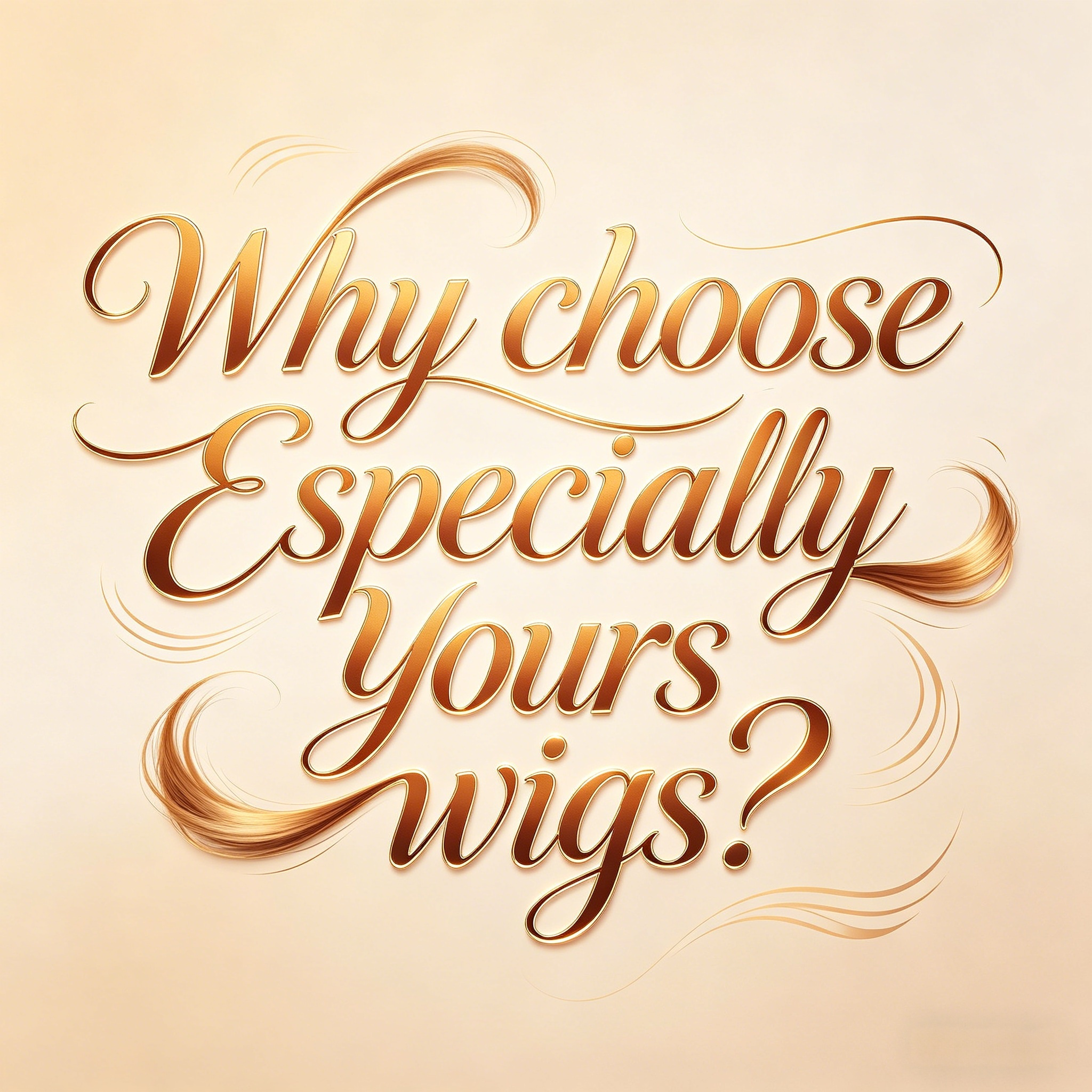 Why choose Especially Yours wigs?
